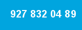 927 832 04 89
